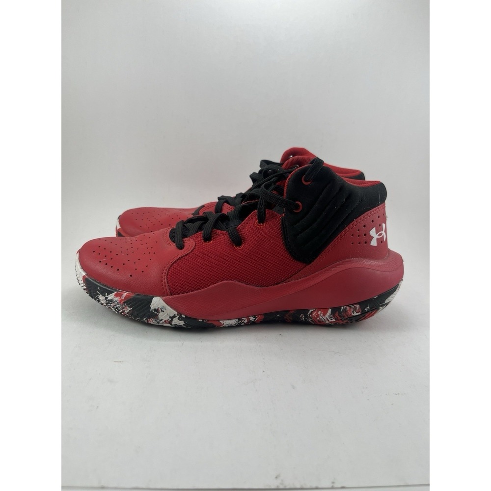 Under Armour Basketball Shoes 3024791 Red Black Youth 7Y Men's 6 EU 40